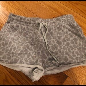 Sweatshirt Material Sleep Shorts